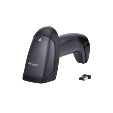 "Equip Wireless 1D Laser Barcode Scanner - Effortless Efficiency & Accuracy for Your Business"